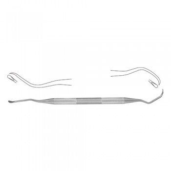 Tatum Sinus Lift Curette Fig. 2 Stainless Steel, 17.5 cm - 7" Blade Width 2.6 mm - 2.6 mm